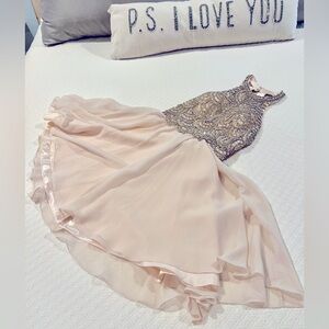 Lulus Champagne Dress